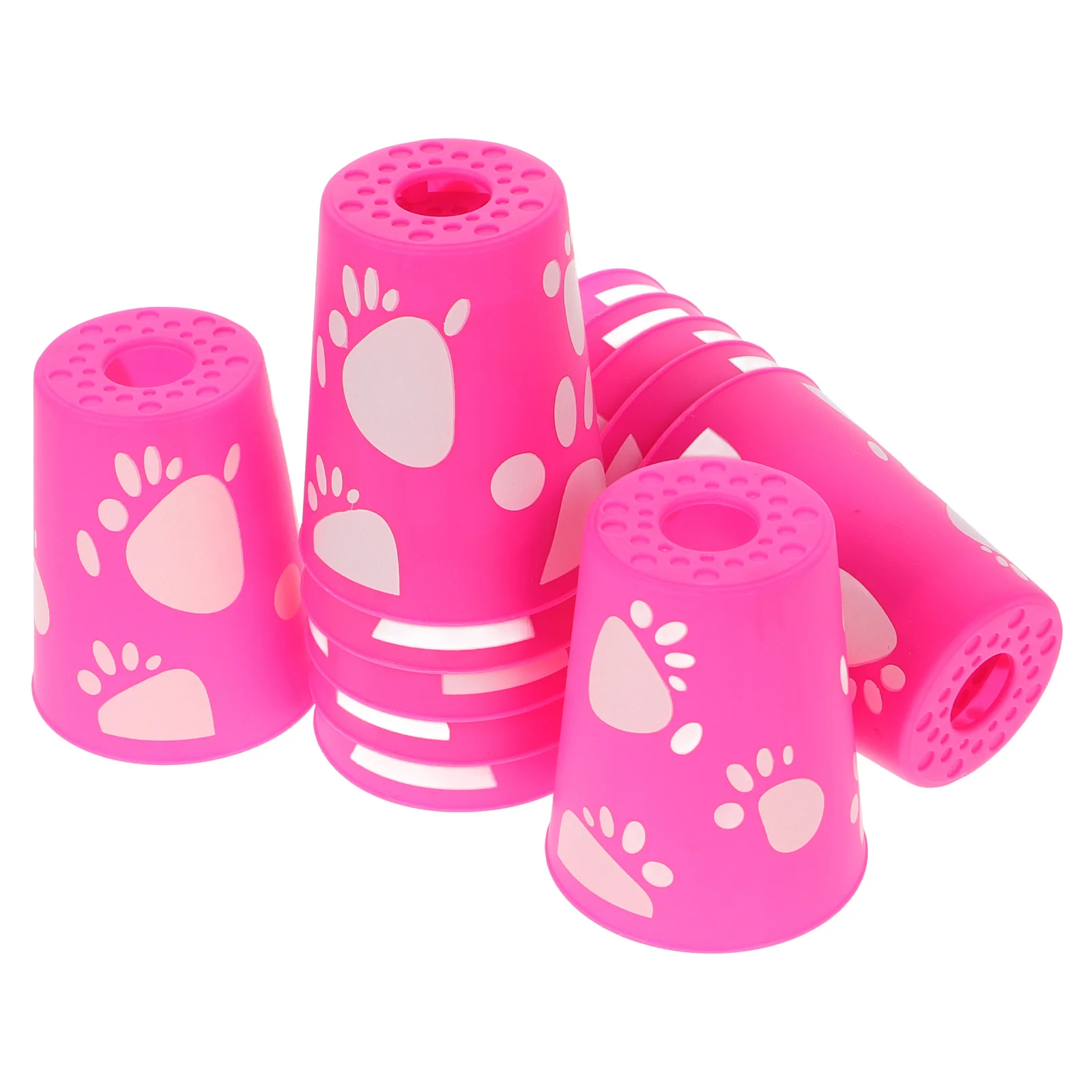 12-teiliges Speed-Stacking-Becher-Spielset, langlebig, leicht zu reinigen, multifunktional, für Partys und Veranstaltungen