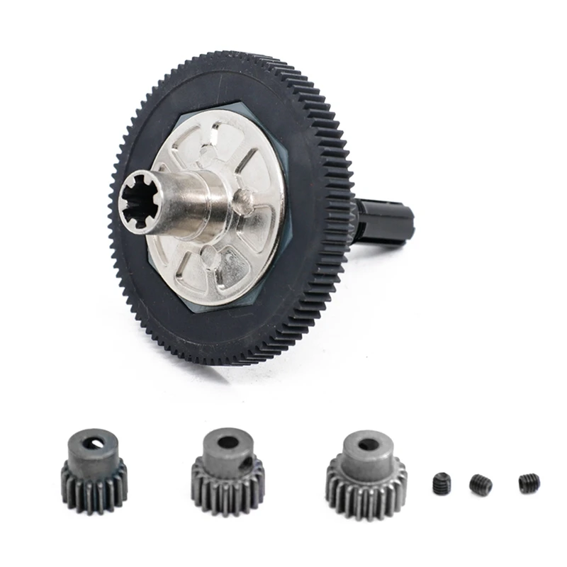 91T Spur Gear With 17T 19T 21T Pinions Gear Set For Arrma 1/10 Granite VORTEKS Typhon SENTON Big Rock Upgrades Parts