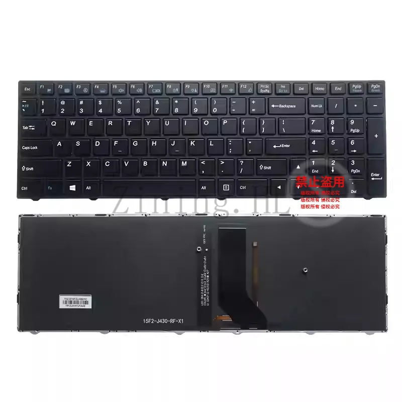 suitable for Hasee War ZX7-CP5S2 Z7-KP7GS Z7M-CT7GS/KP7G1/KP5GS keyboard K690E-G4D1 colorful backlight