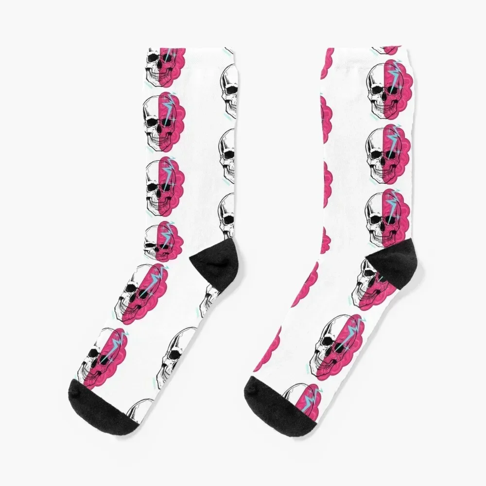 Migraine Brain Socks christmass gift Thermal man winter Luxury Woman Socks Men's