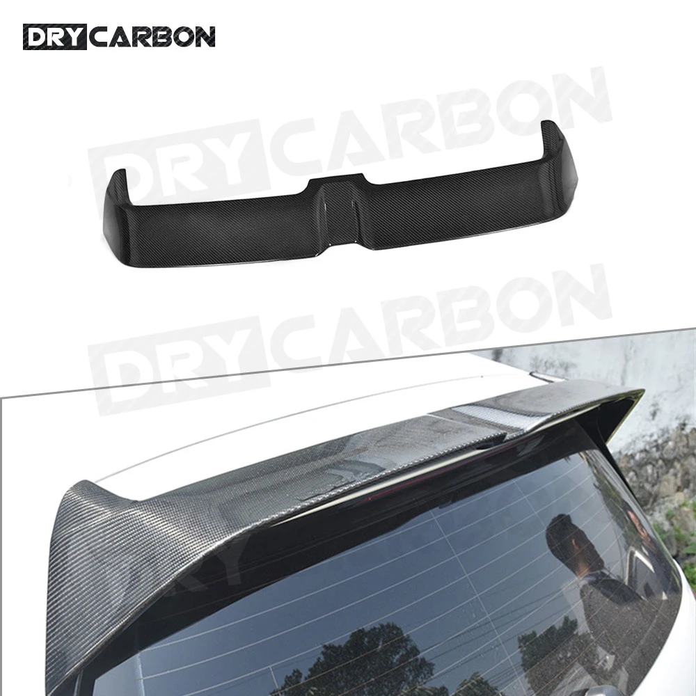 

Carbon Fiber Rear Roof Spoiler Window Trunk Wings for VW Golf 7 7.5 VII MK7 Standard GTI R 2014 - 2019 O Style Spoiler FRP