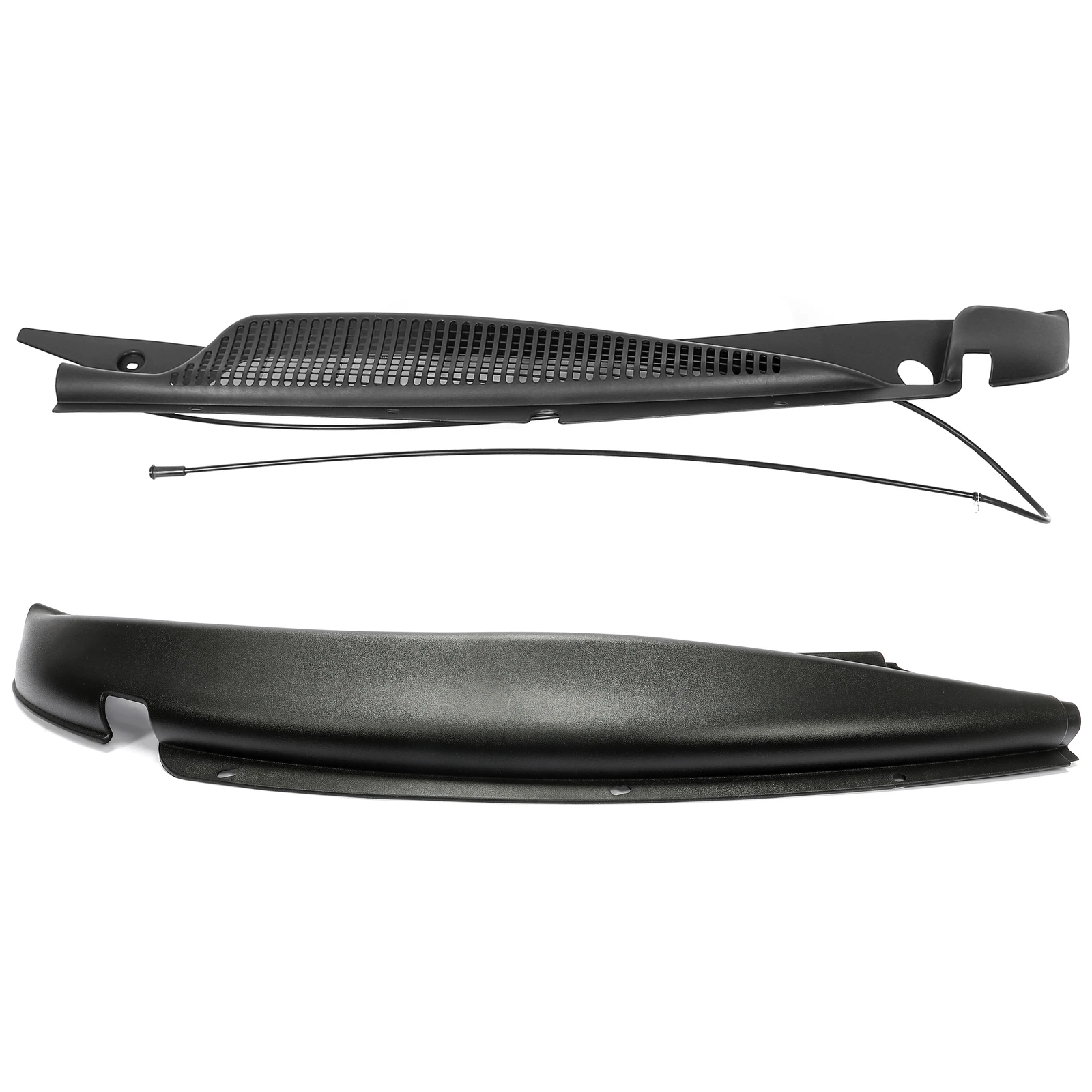 

Driver&Passenger Side Windshield Wiper Motor Cowl Cover For 96-17 Chevrolet GMC