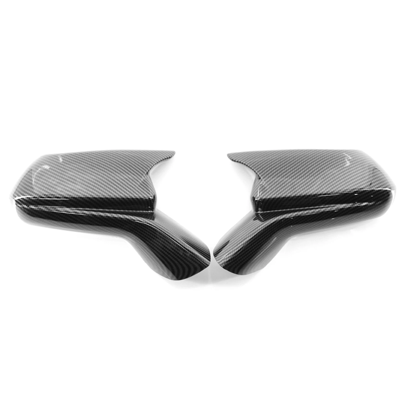 Car Carbon Fiber Rear View Side Mirror Cover Trim For-Chevrolet Camaro 2016-2021