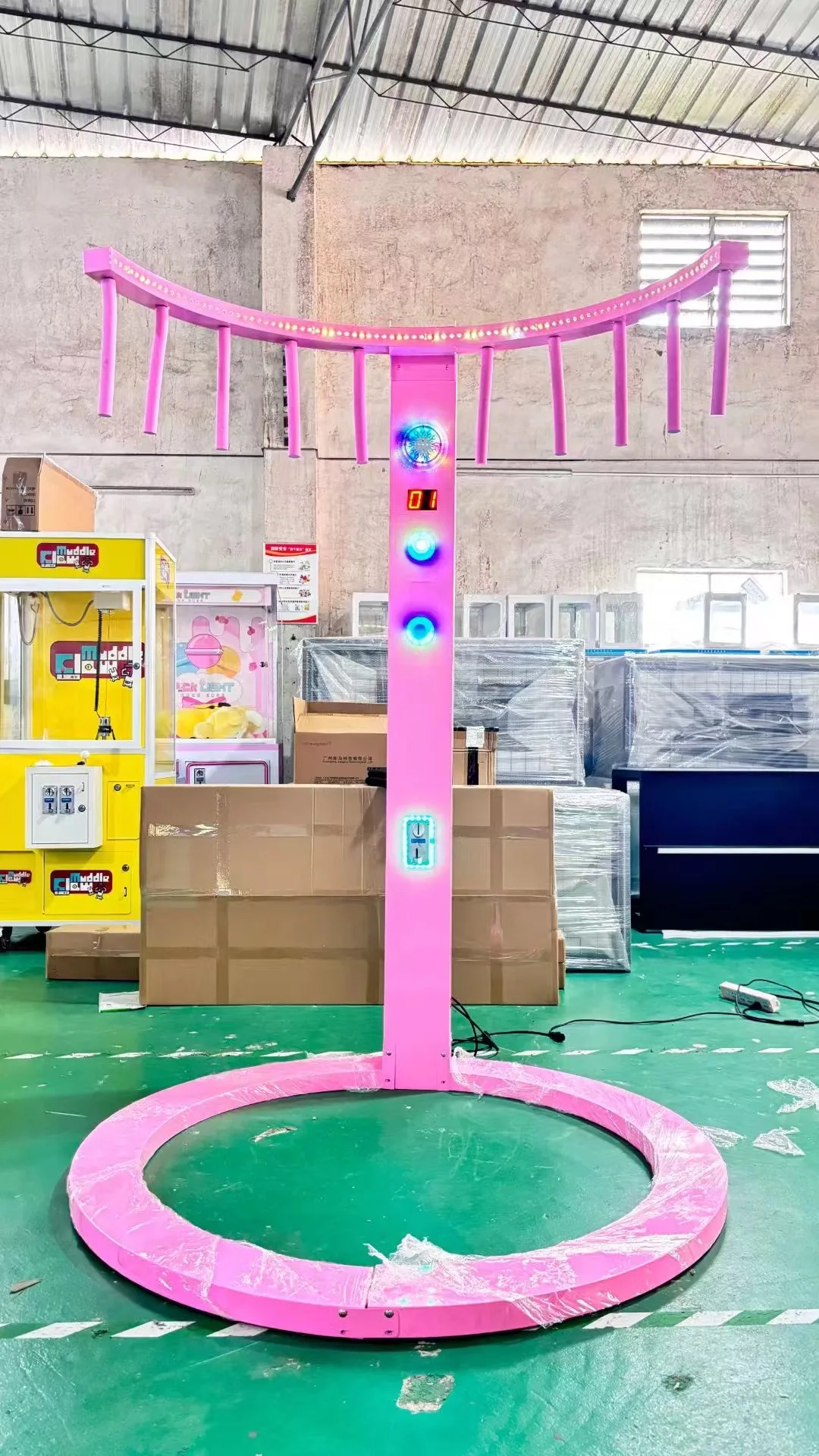 Fast Reaction Catching Stick Game Machine Playfun Indoor Mall Playground Equipment
