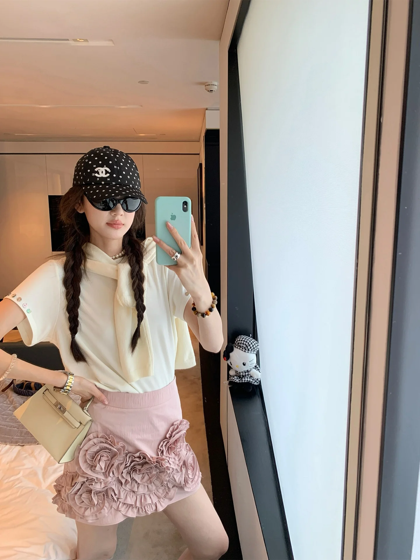 

AAAAXBBB Iceland Factor: Суперкомфортная свободная футболка с коротким рукавом, модная базовая футболка на пуговицах для женщин, повседневная.