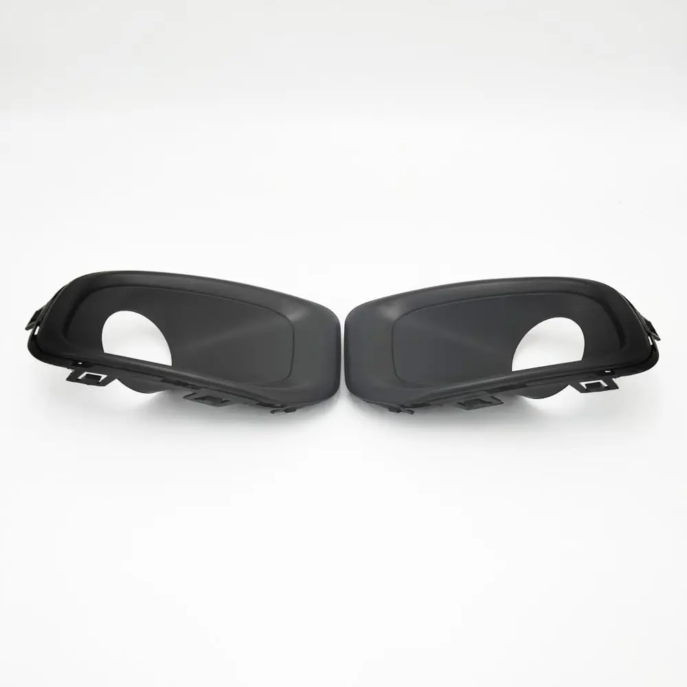 

2x Front Bumper Fog Light Lamp Bezel Cover Trim Set For Jeep Renegade 2015-2018