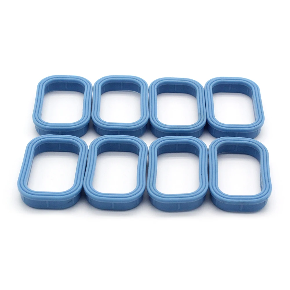 8Pcs for Ford Mondeo Transit Mk6 Mk7 Mk8 Custom Inlet Manifold Gaskets Kits Air Intake Engine Parts 1138392 Car Accessories