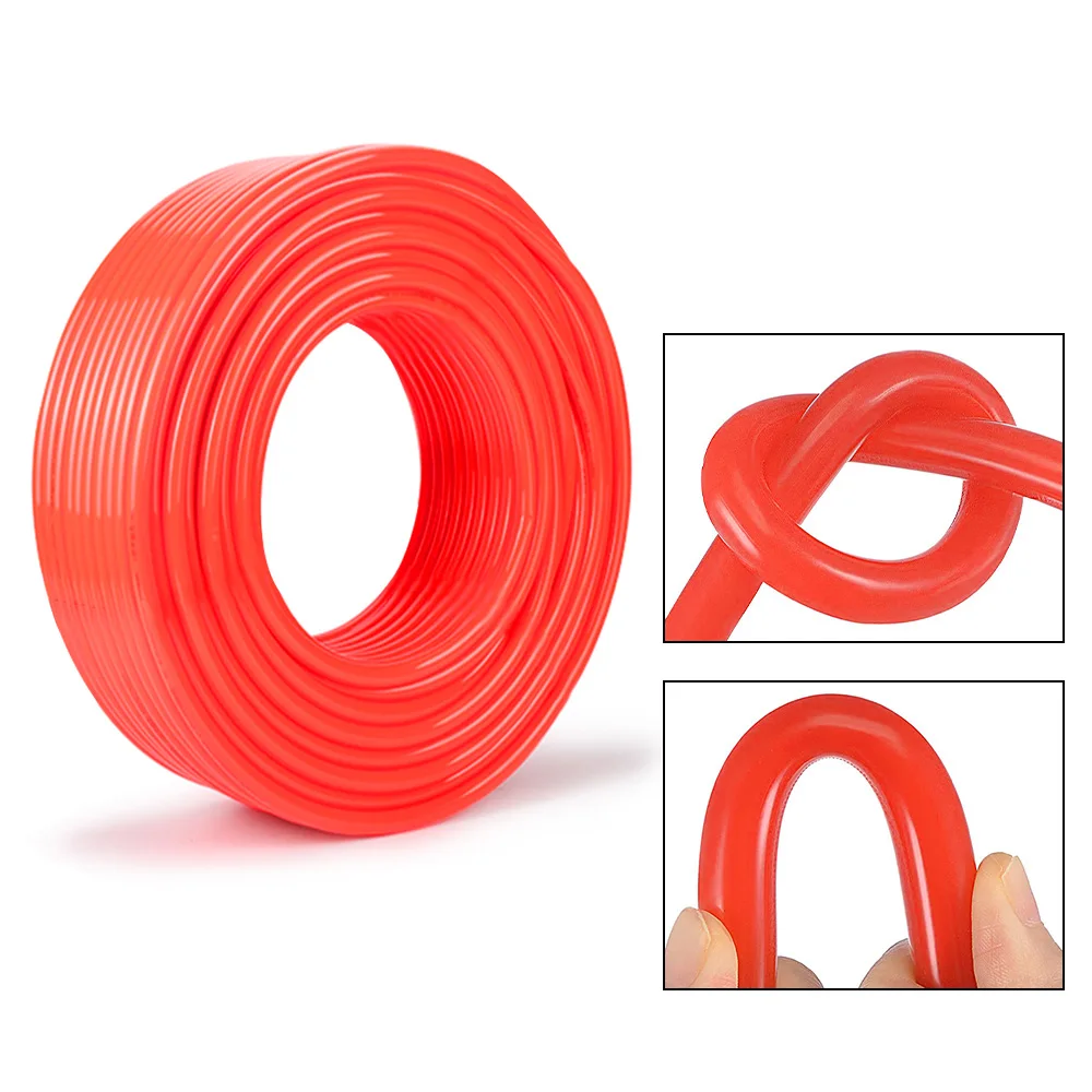 Universal 3/5/4/6/8/10/12/14mm Auto Car Vacuum Silicone Hose Racing Line Pipe Tube Blue 1-50 meter