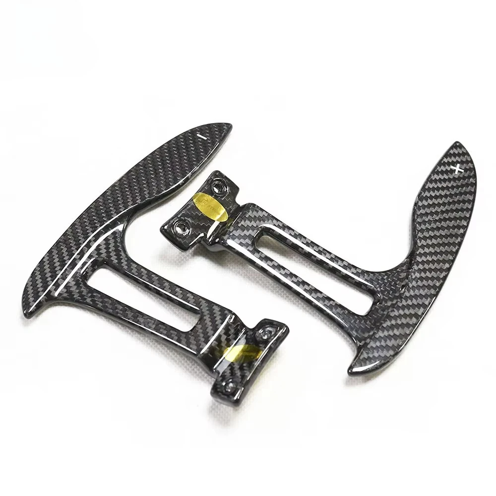 Dry Carbon Fiber Steering Shifter Paddle Extension for Maserati Ghibli Quattroporte VI Levante 2013+ Interior Trims
