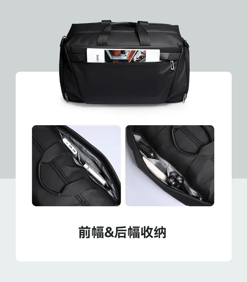 Mark Ryden Neue Sport-Fitness-Tasche mit hoher Kapazität, modische One-Shoulder-Cross-Body-Reisetasche, Gepäcktasche – Detail 6