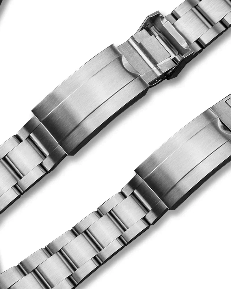 Watch Bracelet For Rolex SUBMARINER DAYTONA Yacht-Master GMT Watch Band Strap glidelock Clasp 904 Steel Watchbands 20mm 21mm