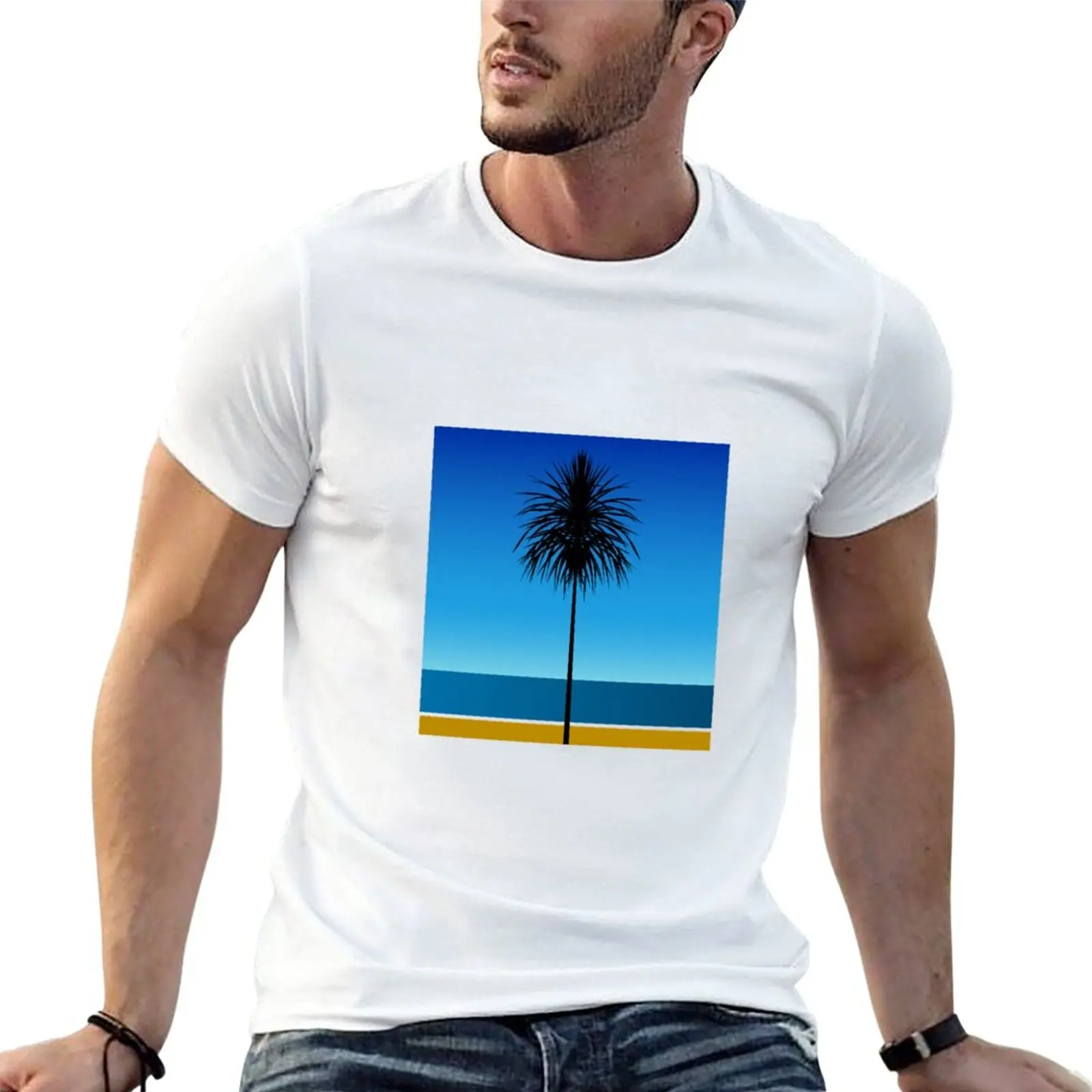 

New English Riviera T-Shirt t shirt man hippie clothes plus size tops tees mens graphic t-shirts hip hop