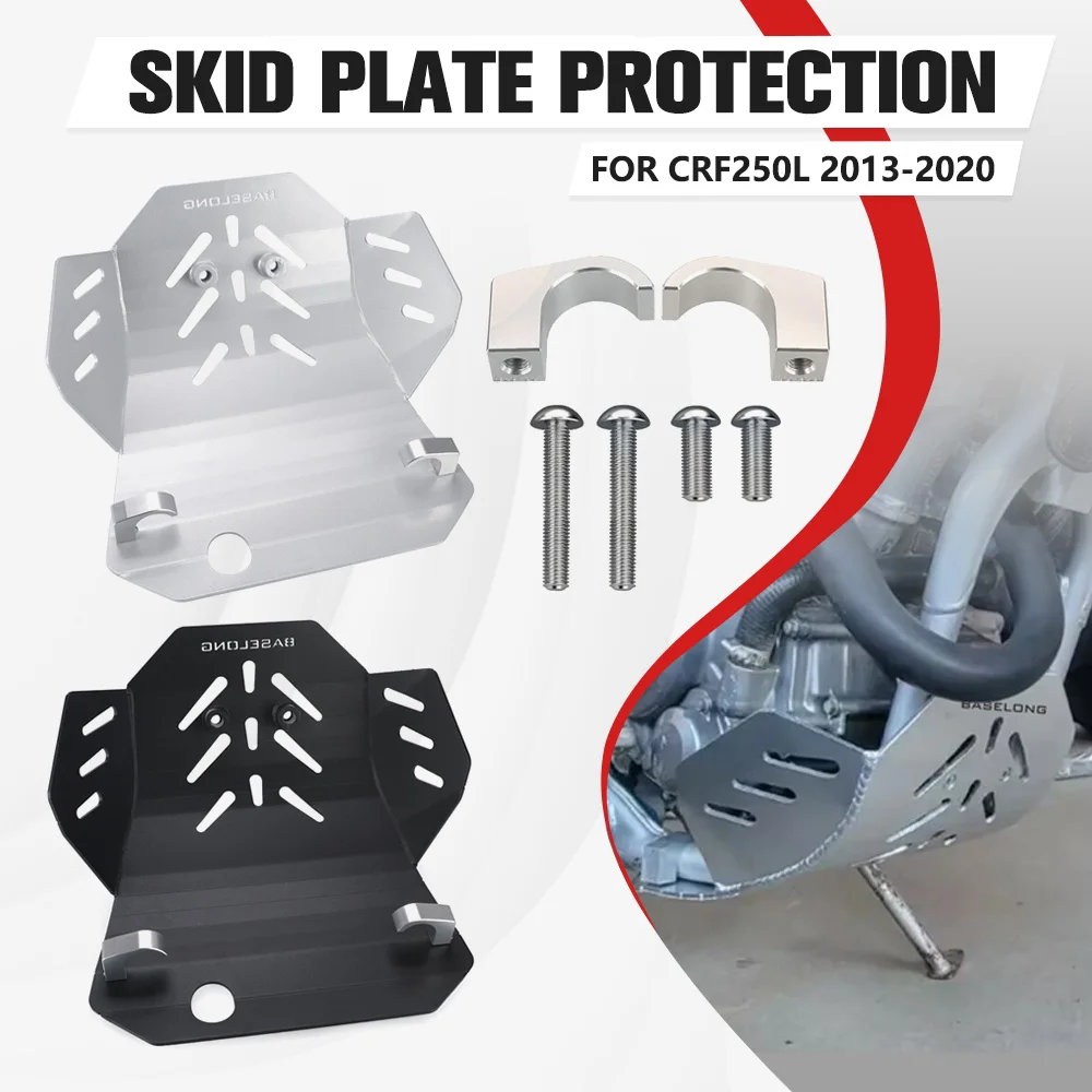 

For Honda CRF250L CRF 250L CRF 250 L 2013-2014-2015-2016-2017-2018-2019-2020 Skid Plate Engine Guard Chassis Protection Cover