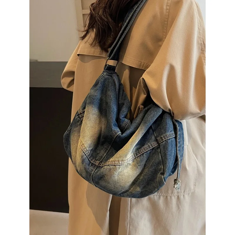 casual-grande-hong-kong-sle-denim-saco-feminino-2025-nova-chegada-portatil-all-match-crossbody-saco-de-ombro-commuter