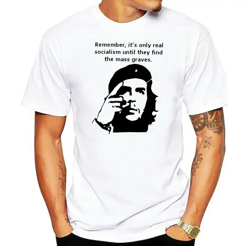 Che Guevara T Shirt The Secret To Socialism T-Shirt Men Short Sleeve Tee Shirt 5x Cute Cotton Casual Printed Tshirt