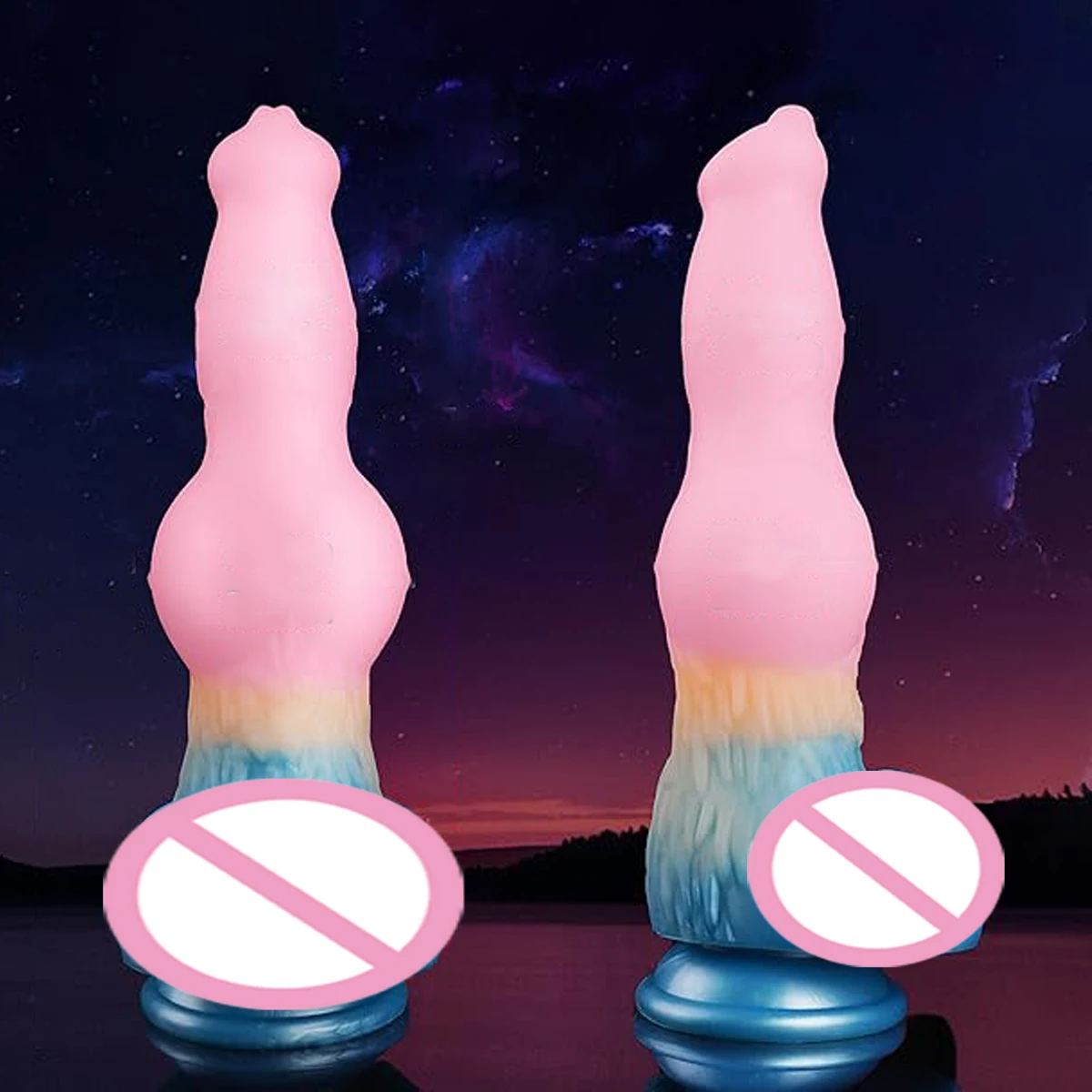 Animal penis anal plug silicone large dildo suitable for women soft and safe sex toys suction cup big butt plug adult products