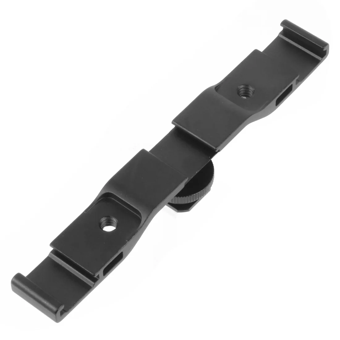 Triple/Doppel Kalt/Heißschuh Adapter 1/4 "Montage Verlängerung Bar Video Halterung für Canon für Nikon stativ Kamera Licht Mikrofon – Detail 29