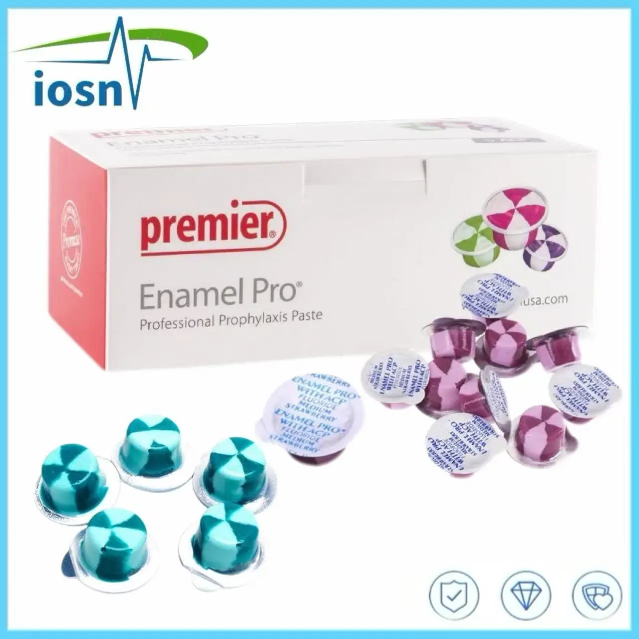 

Dental 1PCS materials Maidikang polishing paste fruit whitening fluoride high-grade polishing paste strawberry mint flavor.