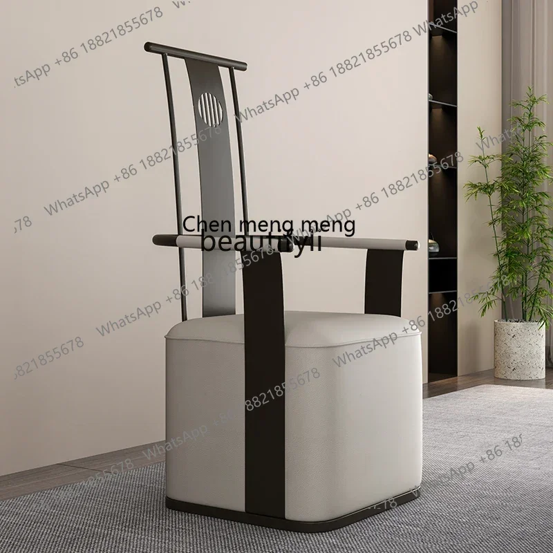 X 32 Tea table, Grand Master, Chinese tea stool, light luxury chair, tea master chair, official hat chair