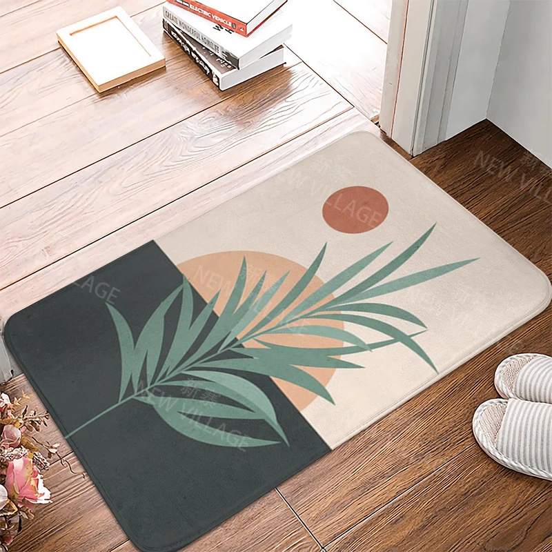 Anti-slip Bath Mat Bathroom Small Rug Shower Mat Home Decor Door Mat Kitchen Bedroom Entrance Room Mats boho abstract morandi