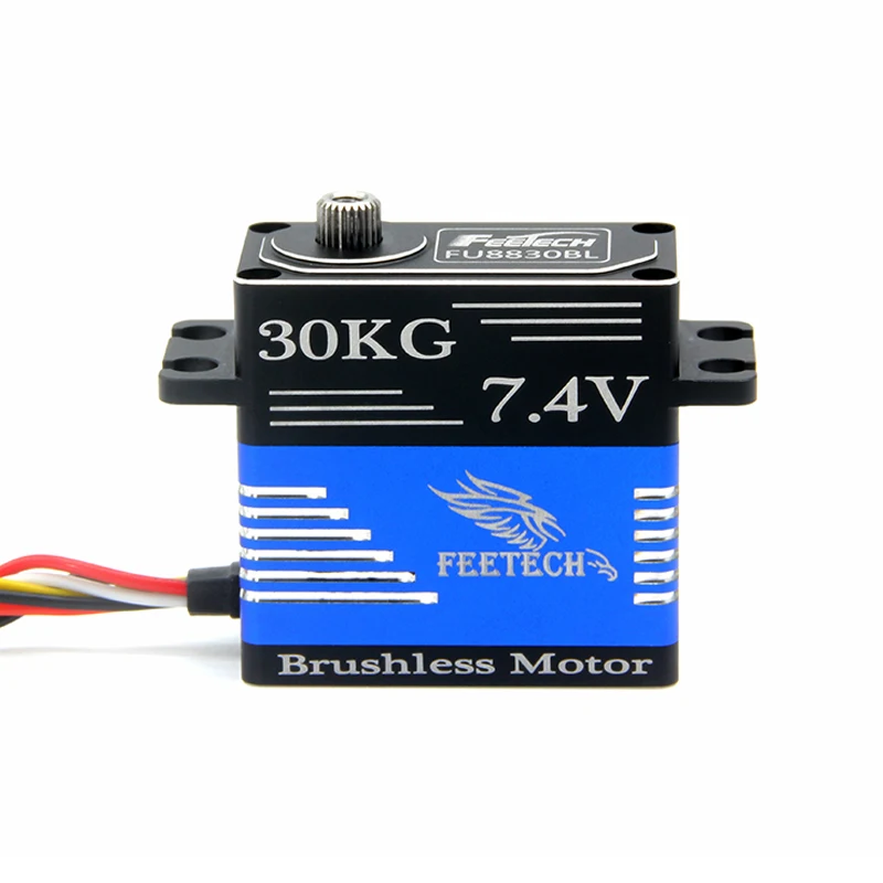 FU8830BL 7.4V 30KG.CM 브러시리스 UAVCAN 서보 CAN 버스 서보 UAV RC 헬리콥터/VTOL 항공기/고정익/드론용
