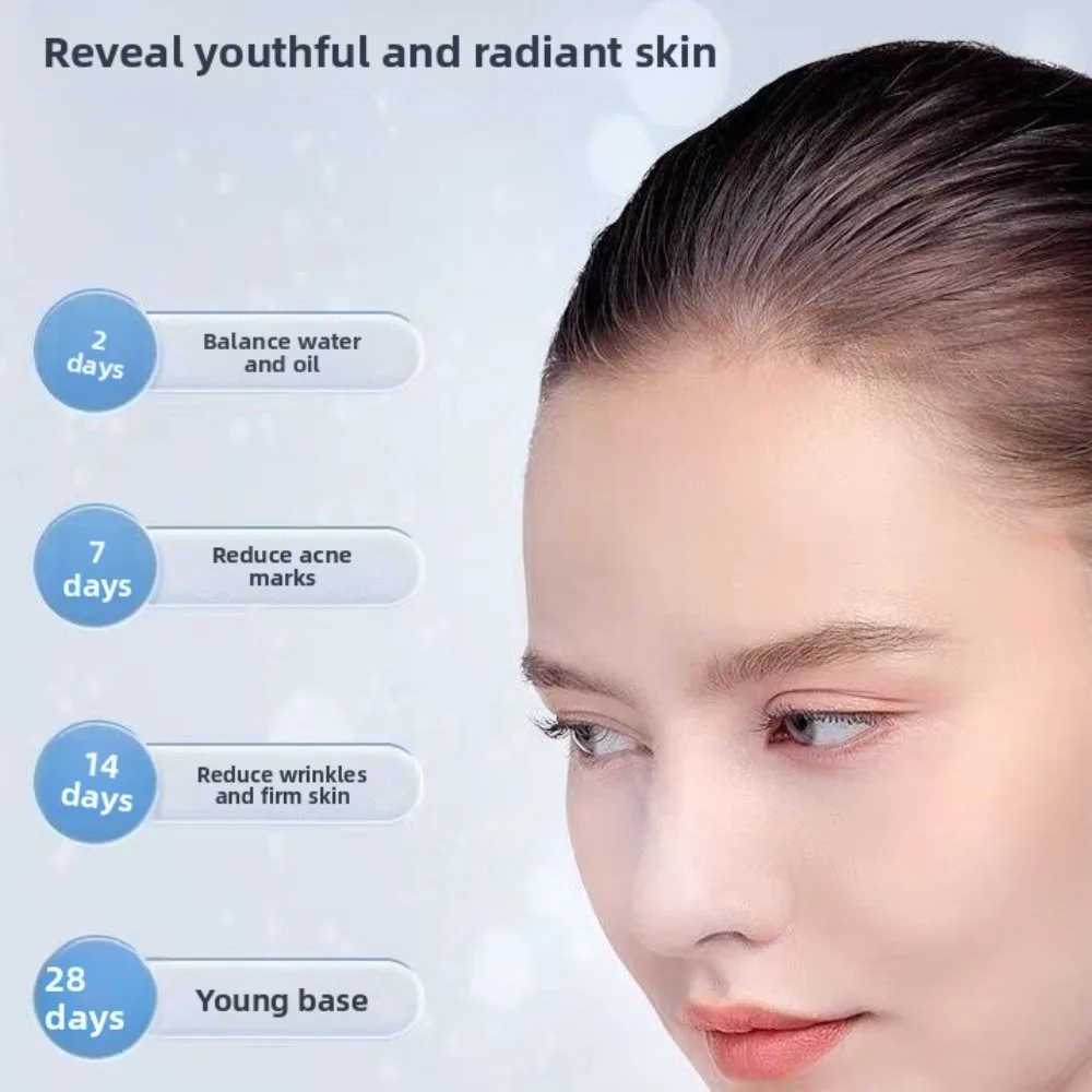 Copper Peptide Lyophilized Powder Set Acne Serum Oil Control Remove Acne Marks Shrink Pores Clear Closed Comedones Facial Care