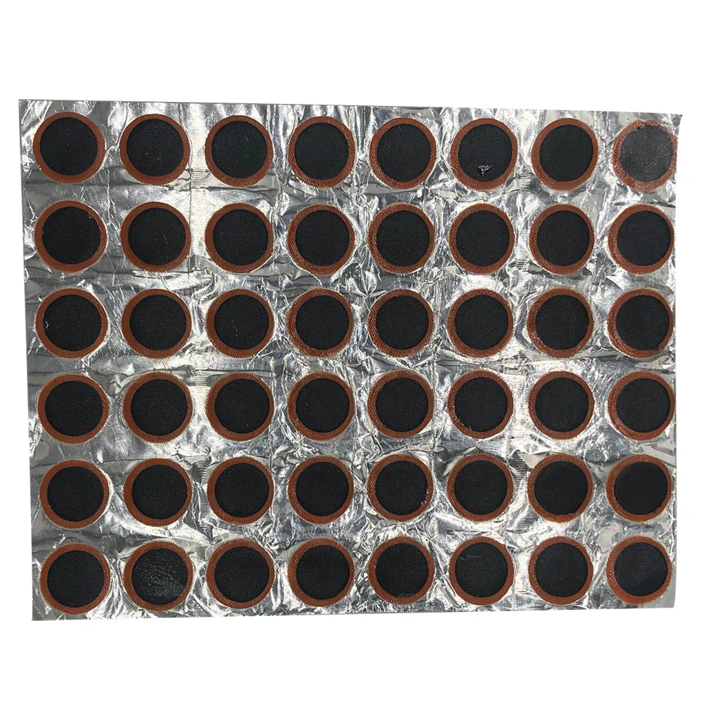 48pcs Tire Repair Patch Professional Small Puncture Repairing Pads