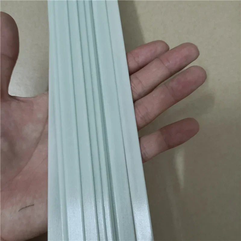 4PC White Glass Fiber Spuare Strip 0.6X10 0.9X1.8 1X10 2X10 2X19 2X23 2.5X19 3X12 3X15 3X30MM Fiberglass Sheet Length 500mm