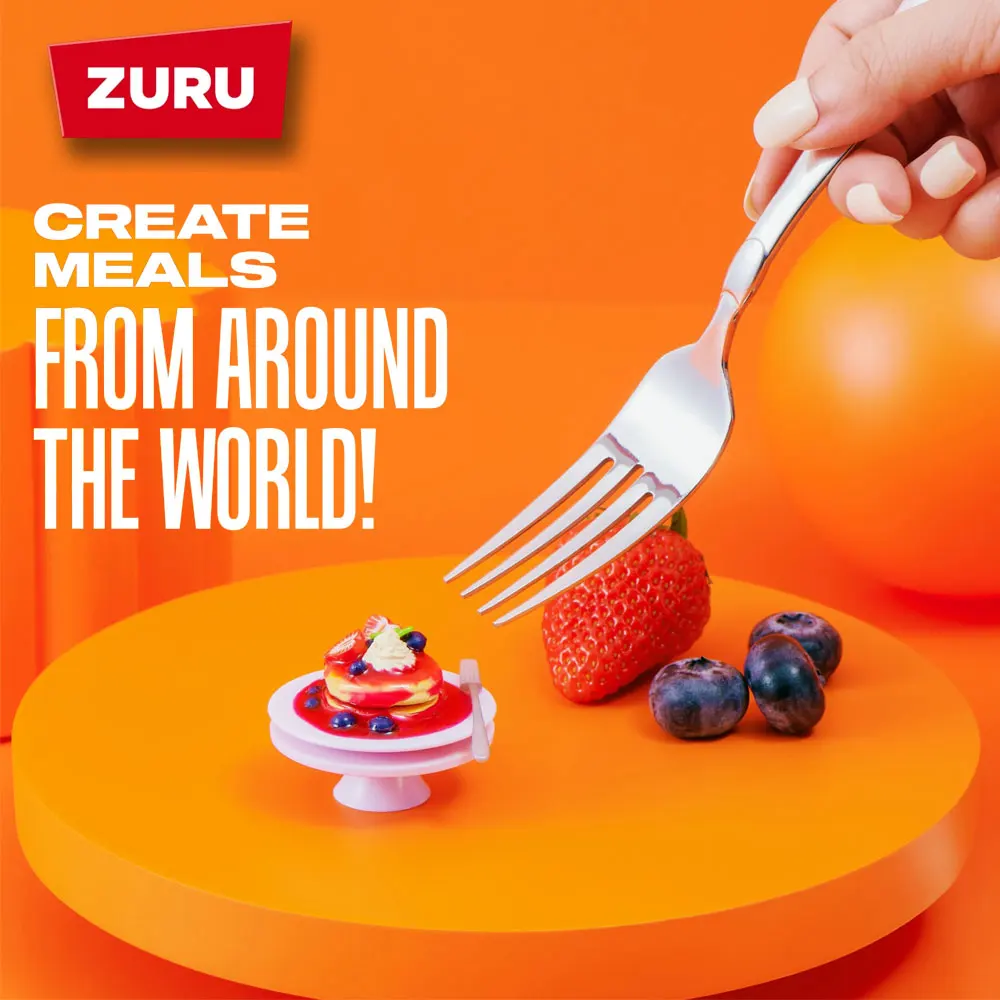 NEW 5 Surprise Ball ZURU Mini Brands Food Create MasterChef Series 2 Mystery Box Real Collection Artword DIY Toy Gifts view 4
