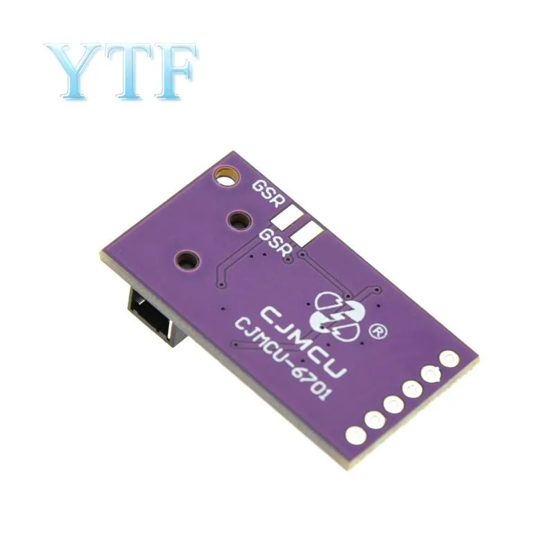 1 Chiếc CJMCU-6701 Vặn Vít Dùng Pin GSR Da Cảm Biến Cảm Biến Analog SPI Đo EDA GSRgalvanic Da Đáp Ứng Cho Arduino