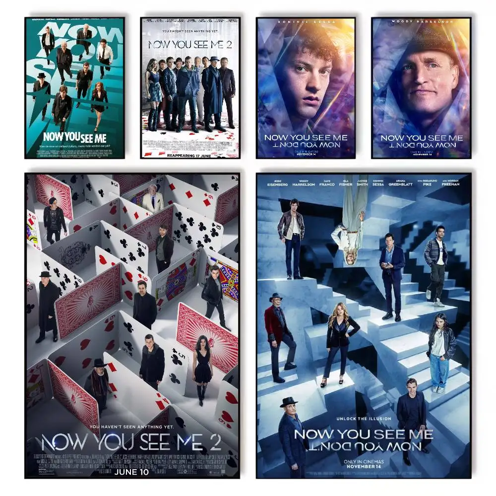 Classic Movie N-Now Y-You See M-Me Poster art canvas HD aesthetic Printing Paper Wall Art for Living Room Bar fashion Home Decor