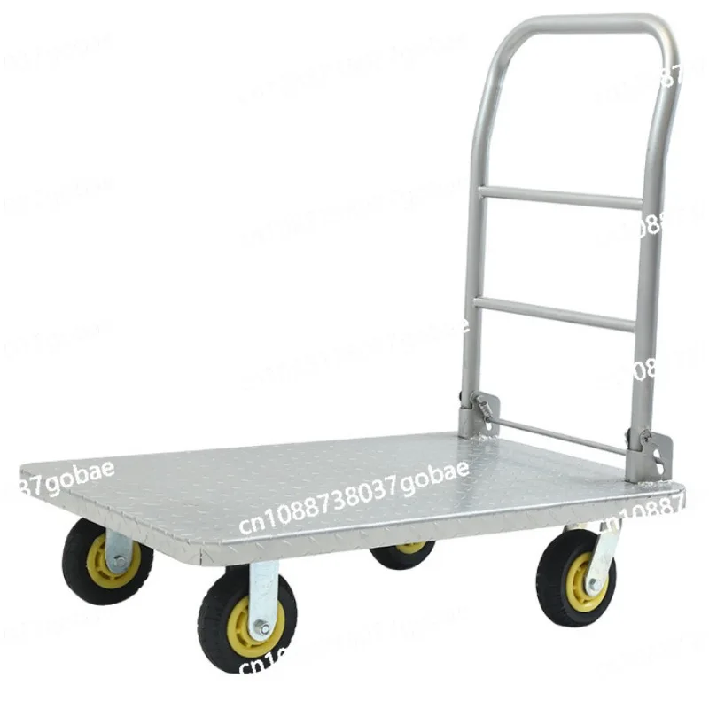 

Trolley folding cargo pull pallet truck warehouse flatbed trailer folding cargo flatbed cart cart cart