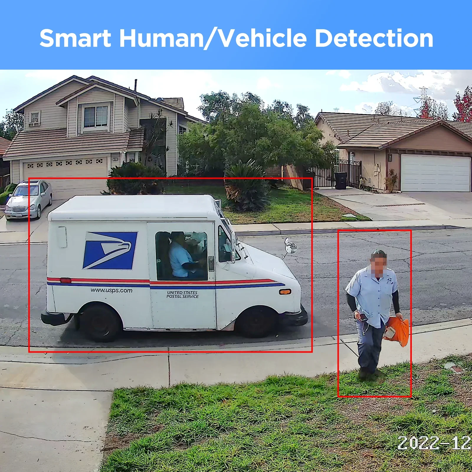8個の8MP防犯カメラ（IP PoE、屋外対応、AI人物検知機能搭載）、8CH NVR、2TB HDD、ホームセキュリティ監視CCTVセット、8台の4Kカメラ