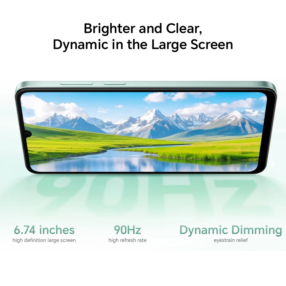 HONOR X5c Plus 4G, Versión EU, Smartphone 4G, Batería de 5260 mAh, Cámara Principal de 50MP, CPU MTK Octa-core, Pantalla LCD de 6.74 Pulgadas 6
