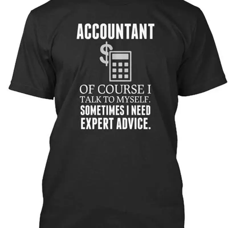 Accountant Expert Advice Size Premium T Shirt M 2XL