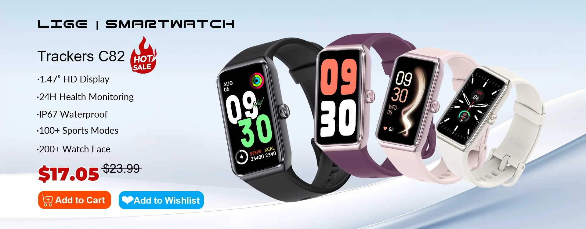 Bracelet Connecté Sport Fitness Tracker - Cardio, Pression, Podomètre - Étanche