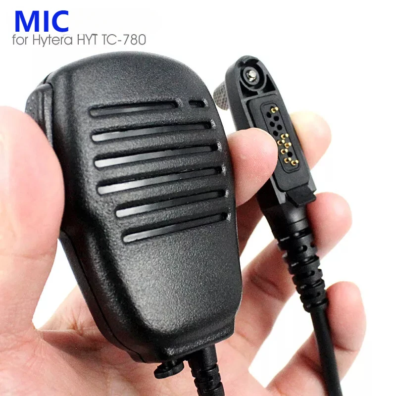 Handheld Shoulder Speaker Mic Microphone for Hytera HYT Walkie Talkie TC-780M TC3000 TC3600 TC-780 TC-610S TC-710 Two Way Radio