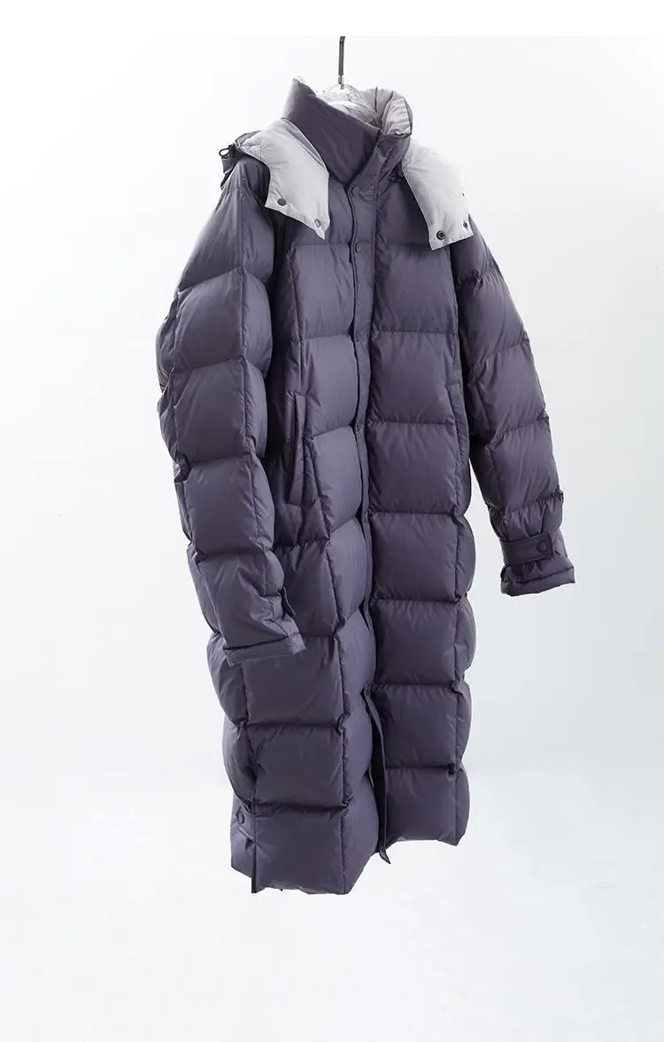 Please Wear It When It's Minus 20 Degrees~2025 Autumn and Winter New Duck down Puffer Jacket~Mid-Length Cocoon-Shaped down Jacket for Women, Thickened and Slimming Coat