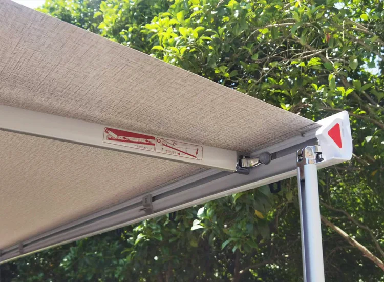 Einziehbare Seitenmarkise für Wohnmobile, platzsparendes Sonnendach für Camper-Abenteuer