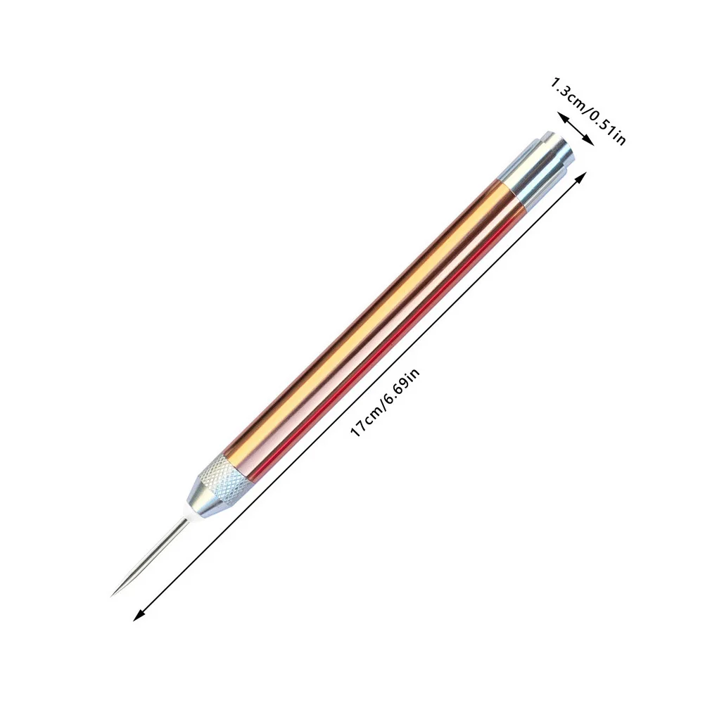 

1Set Precision Weeding Tool for Vinyl Crafts with Light Multi-Needle Kit for DIY Engraving and Creative Design Projects