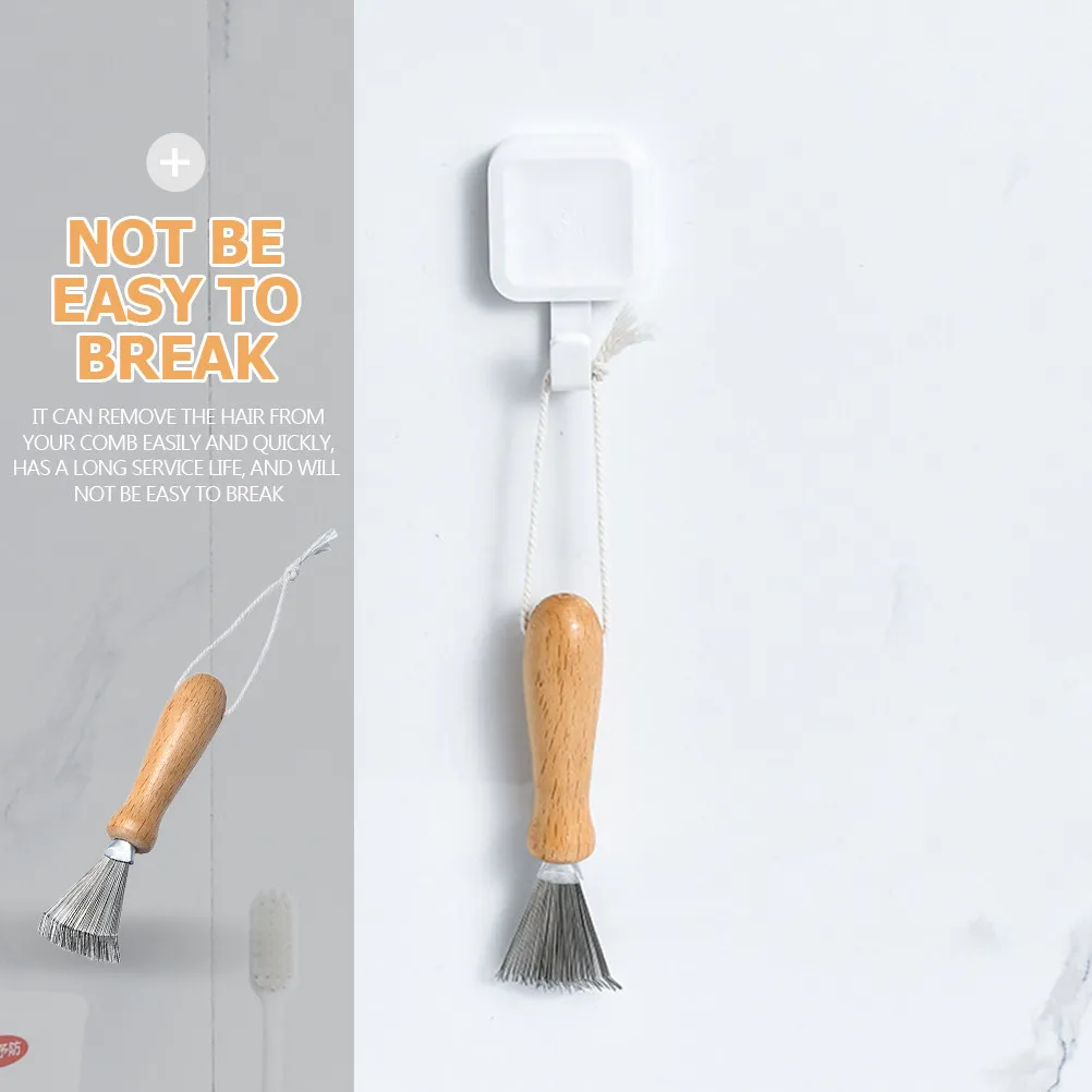 

Comb Cleaning Rake Hair Brush Cleaner Tool Efficient Quick Hair Removal Sturdy Material Pocket Sized for Salon Home Individual