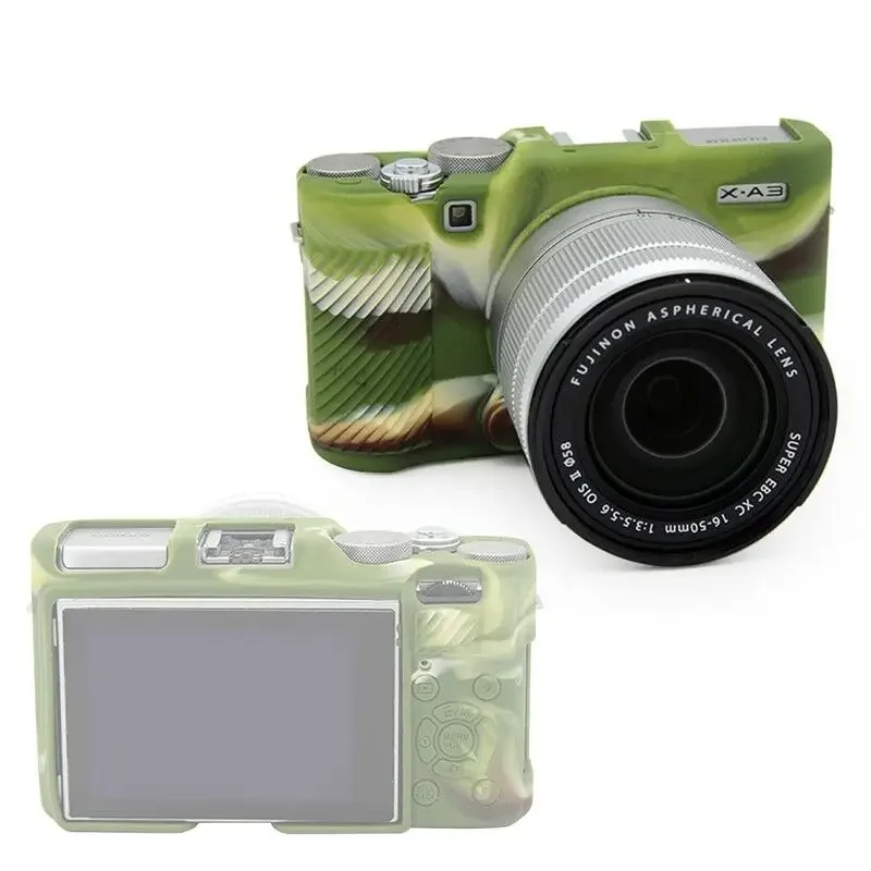 Funda protectora de silicona suave para cámara DSLR Fujifilm XA3/XA5/XA10/XA20, nueva bolsa Fujifilm, bolsas para fotos para cámara