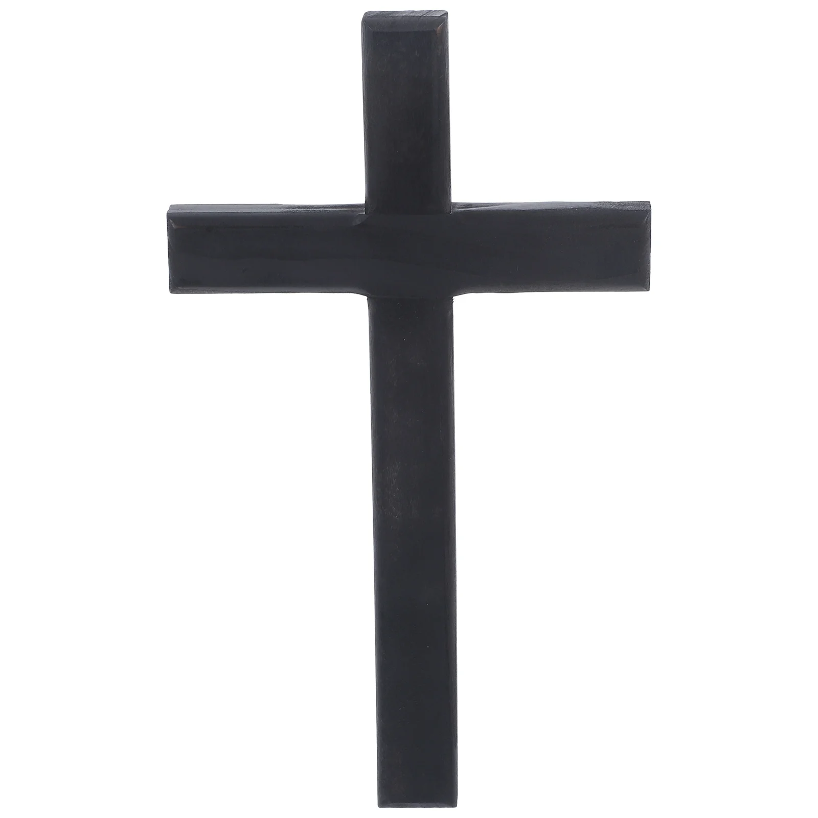 Cross Wall Decor Wooden Craft Style Hanging Cross for Home Office Church Living Room Bedroom Desktop Decoration