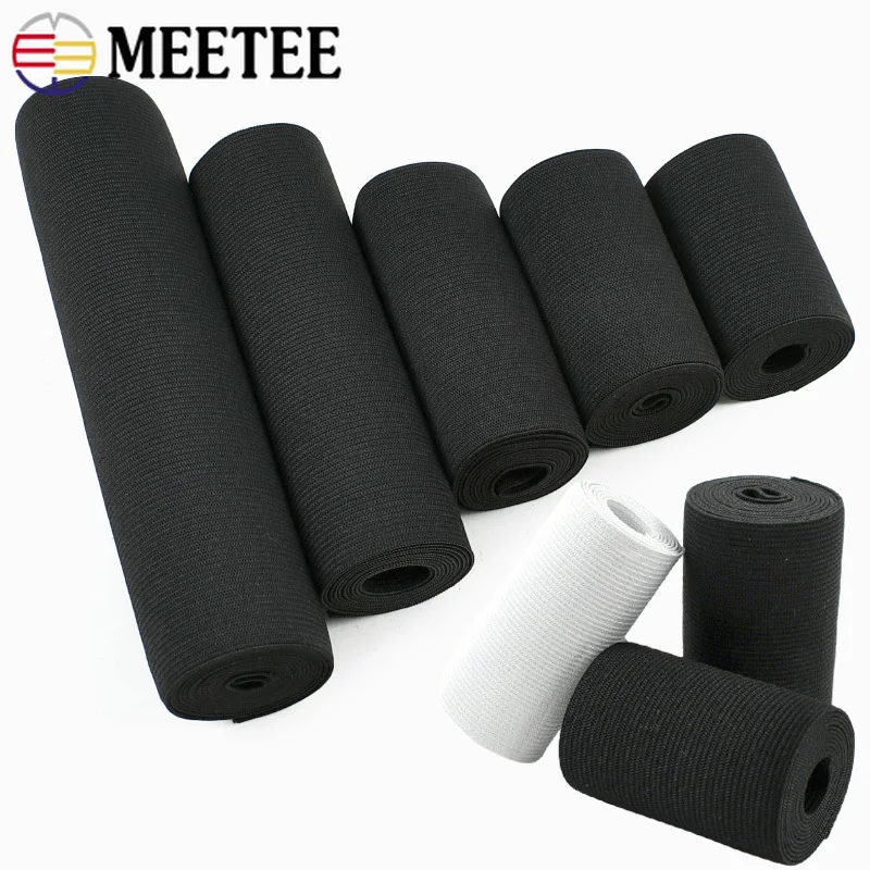 

1Meter 7-50cm Widen Elastic Bands Soft Strap Waistband Extra Wide Stretch Tapes Clothes Belt Rubber Band DIY Sewing Accessories