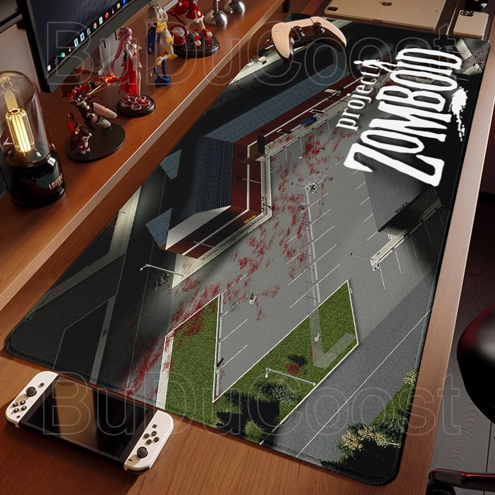 Project Zomboid Duża elektroniczna sportowa podkładka pod mysz do gier Podkładka pod mysz komputerową do gier PC Laptop Podkładka pod mysz Dywan Podkładka pod klawiaturę Podkładka na biurko