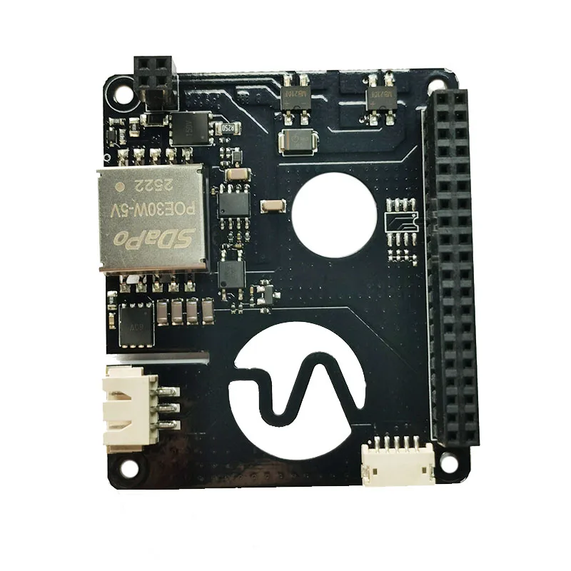 Raspberry Pi 5 POE HAT 5V 5A وحدة إمداد الطاقة Argon PCIE M.2 NVMe لوح تمديد القرص الصلب