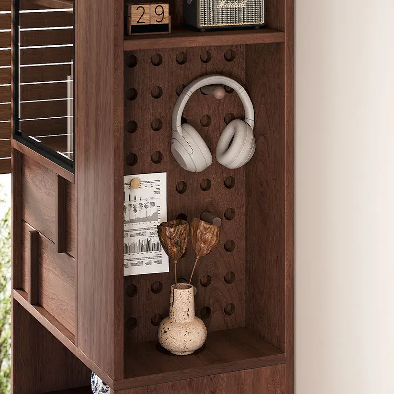 Picture 4: LMM medieval solid wood bay window storage cabinet balcony bedroom window sill corner cabinet