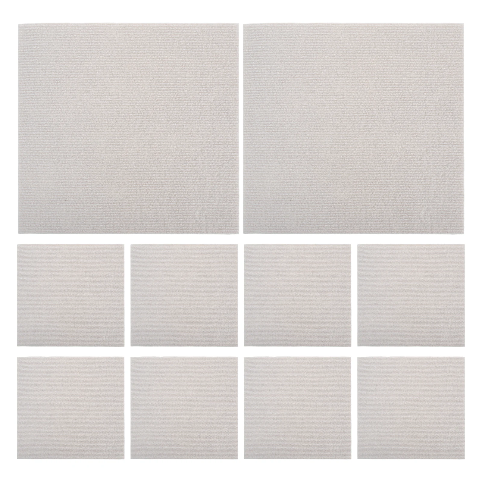 

10 Pcs Carpet Mats Self Adhesive Antislip Waterproof Office Malls Exhibition Polyester Tiles Carpet Rugs Floor Mats