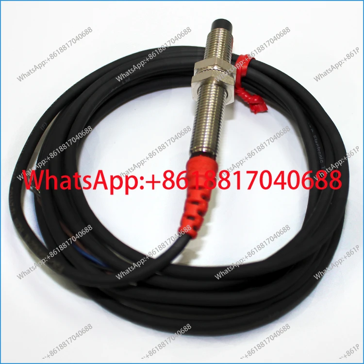 Jiazhun M8 Metal Proximity Switch F3C-08KN02-N/N2/P/P2 R2M Three-wire 24V NPN Normally Open