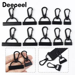 5/10 Pz Deepeel 15-38mm Gancio a Molla in Metallo Fibbia Zaino Coda Clip di Chiusura per Tessitura Borsa Portachiavi Collare per cani Accessorio per cucire